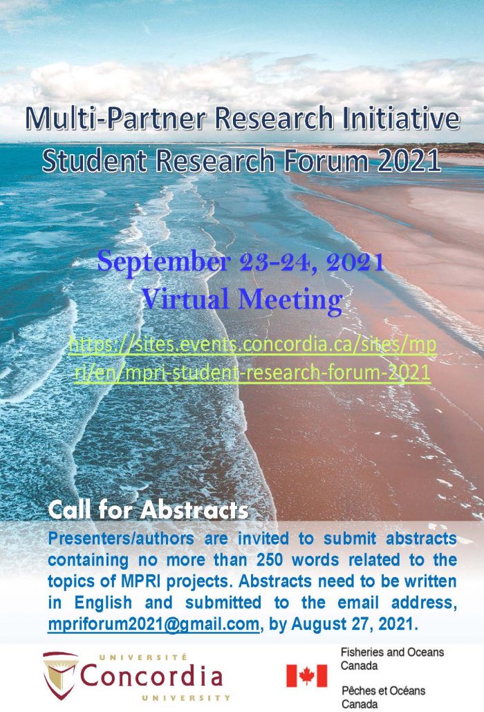MPRI Student Research Forum 2021 – Call for Abstracts