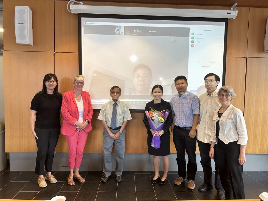 Qi Feng successfully passed PhD thesis defence