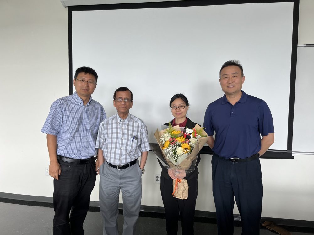 Mengfan Cai successfully passed PhD thesis defence