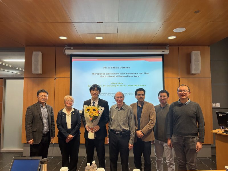 Zhikun Chen successfully passed PhD thesis defence
