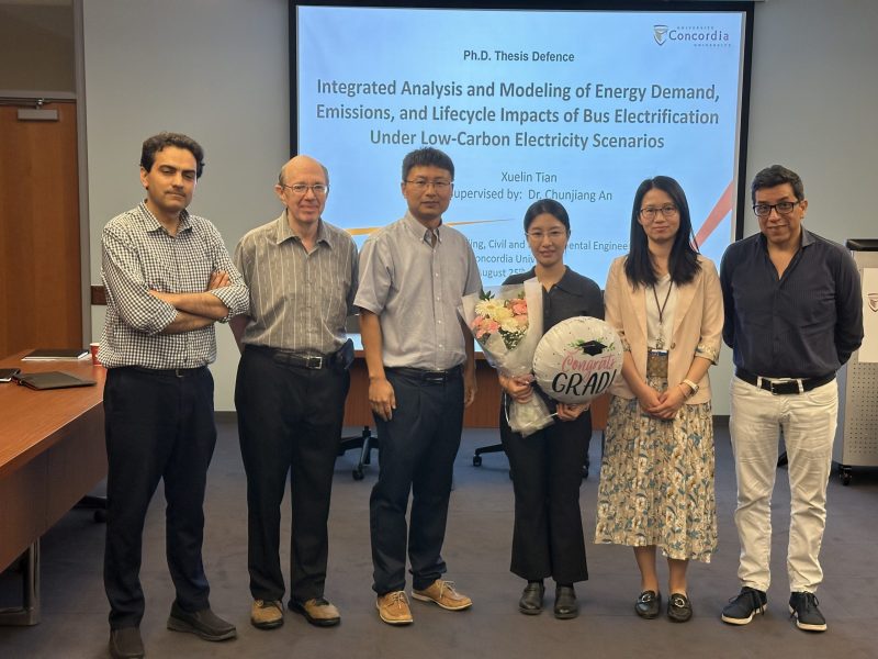 Xuelin Tian successfully defended her PhD thesis